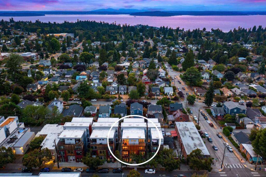 West Seattle'S Modern Townhome Ngoại thất bức ảnh