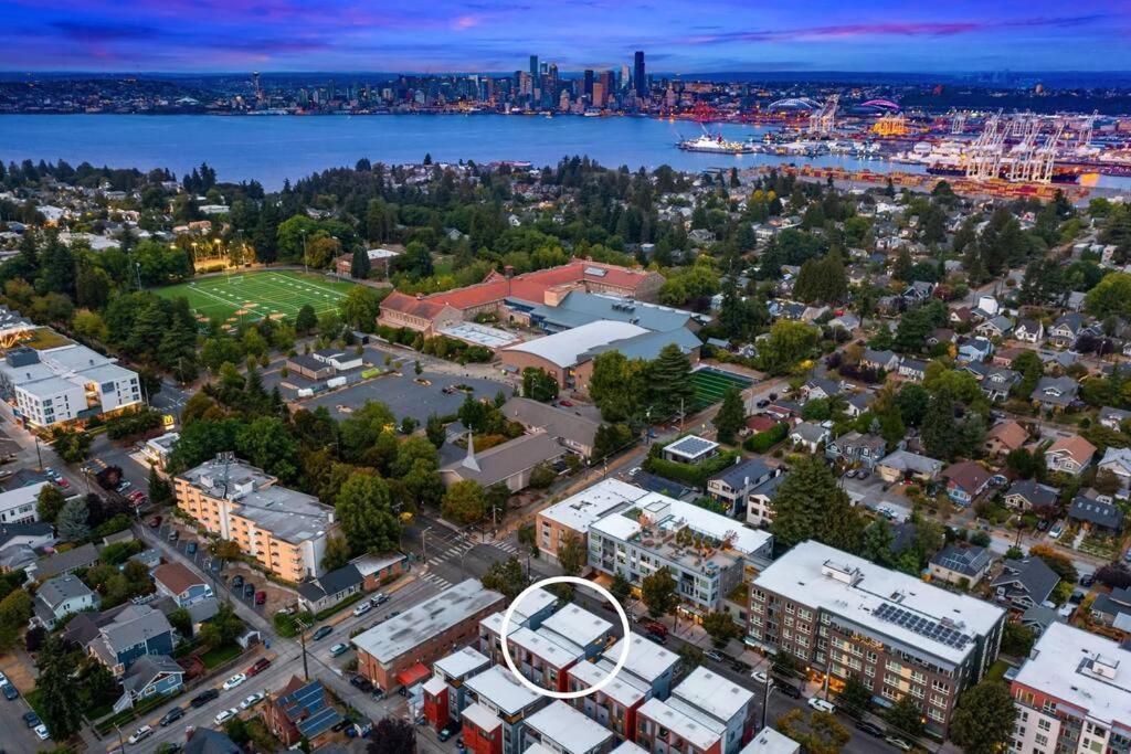 West Seattle'S Modern Townhome Ngoại thất bức ảnh